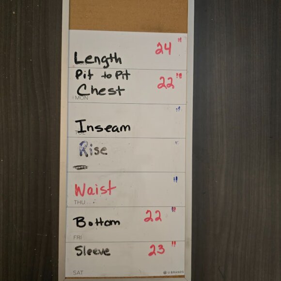 COLDWATER CREEK WOMENS BLUE WHITE LONG SLEEVE BUTTON UP TOP PETITE LARGE RELAXED - Picture 9 of 9